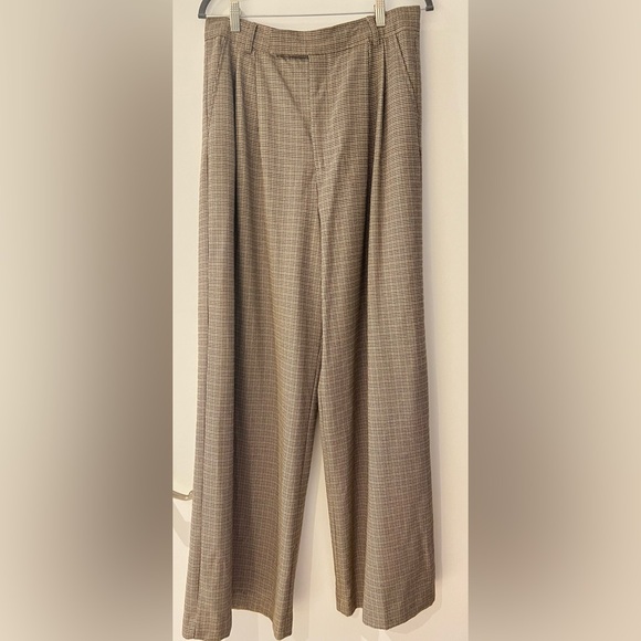 ASTR the label Houndstooth Check Wide Leg Pants L - Picture 3 of 13